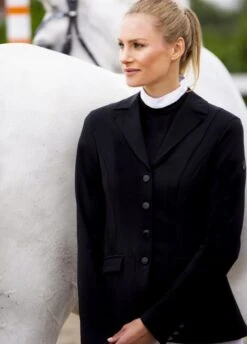 Pikeur Olena Show Jacket - Black -Equestrian Sale Store pikeur olena show jacket black 3rdy