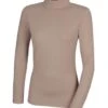 Pikeur Rollneck Athleisure - Soft Taupe -Equestrian Sale Store pikeur rollneck taupe 1rdy