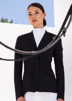 Pikeur Isalie Show Jacket - Black 9 Pikeur Isalie Show Jacket - Black -Equestrian Sale Store pikeurisalieblack4rdy