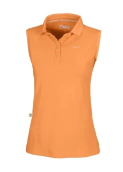 Pikeur Jarla Sleeveless Polo - Mandarin Orange