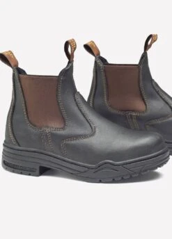 Mountain Horse Protective Jodphur Boots - Dark Brown -Equestrian Sale Store protectivejod3rdy