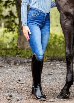 PS Of Sweden Maggie Breeches - Blue Denim -Equestrian Sale Store psmaggiedenim5rdy