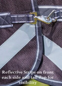 Weatherbeeta ComFiTec Plus Dynamic Combo Medium Turnout - Purple/Black 13 Weatherbeeta ComFiTec Plus Dynamic Combo Medium Turnout - Purple/Black -Equestrian Sale Store reflectivestrips 4