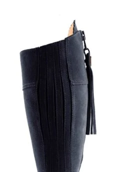 Fairfax & Favor Ladies Heeled Regina Narrow Fit Suede Boot - Navy 12 Fairfax & Favor Ladies Heeled Regina Narrow Fit Suede Boot - Navy -Equestrian Sale Store reginanarrowheelednvyrdy