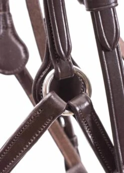 Schockemohle Rio Select Anatomical Bridle - Brown -Equestrian Sale Store rioselectbrnrdy