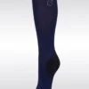 Samshield Balzane Aimy Socks - Navy/Rose Gold -Equestrian Sale Store samsbalzanenavy1rdy