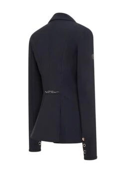 Samshield Louisa Crystal Flower Show Jacket - Navy/Rose Gold -Equestrian Sale Store samshield louisa crystal flower navy rg 2rdy