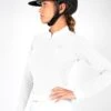 Samshield Louison Long Sleeve Show Shirt - White -Equestrian Sale Store samshield louison long sleeves white 1rdy