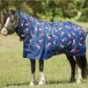 Saxon 600D Pony Combo Neck Medium - Blue Unicorn Print -Equestrian Sale Store saxon combo med unicorn 1rdy