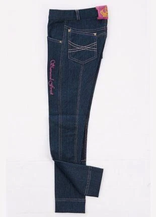 Sherwood Girls Hatton Jodhpurs - Dark Denim 4 Sherwood Girls Hatton Jodhpurs - Dark Denim - Image 2