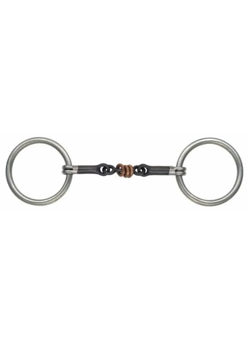 Shires Sweet Iron Copper Roller Loose Ring Bit 3 Shires Sweet Iron Copper Roller Loose Ring Bit