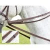 Shires Cotton Web Draw Rein - Brown -Equestrian Sale Store shires web rein brown 1rdy