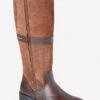 Dubarry Ladies Sligo Knee High Boots - Walnut -Equestrian Sale Store sligowalnut