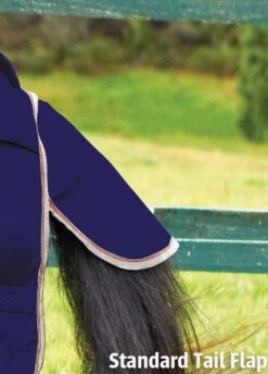 Weatherbeeta ComFiTec Essential Combo Medium Turnout - Panda Print -Equestrian Sale Store standardtailflape 2