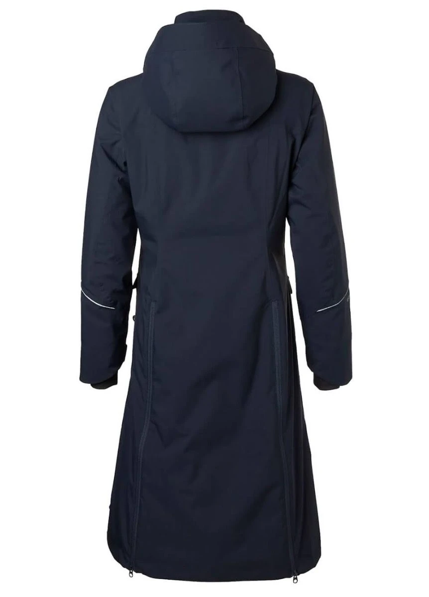 Stierna Stella Winter Coat - Midnight Navy 4 Stierna Stella Winter Coat - Midnight Navy - Image 2
