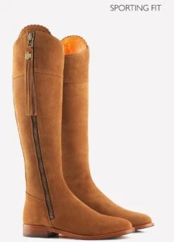 Fairfax & Favor Flat Regina Sporting Fit - Tan 13 Fairfax & Favor Flat Regina Sporting Fit - Tan -Equestrian Sale Store tanflatsport6