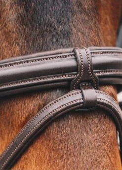 Schockemohle Tokyo Select Anatomical Bridle - Brown -Equestrian Sale Store tokyoselectdetailbrnrdy