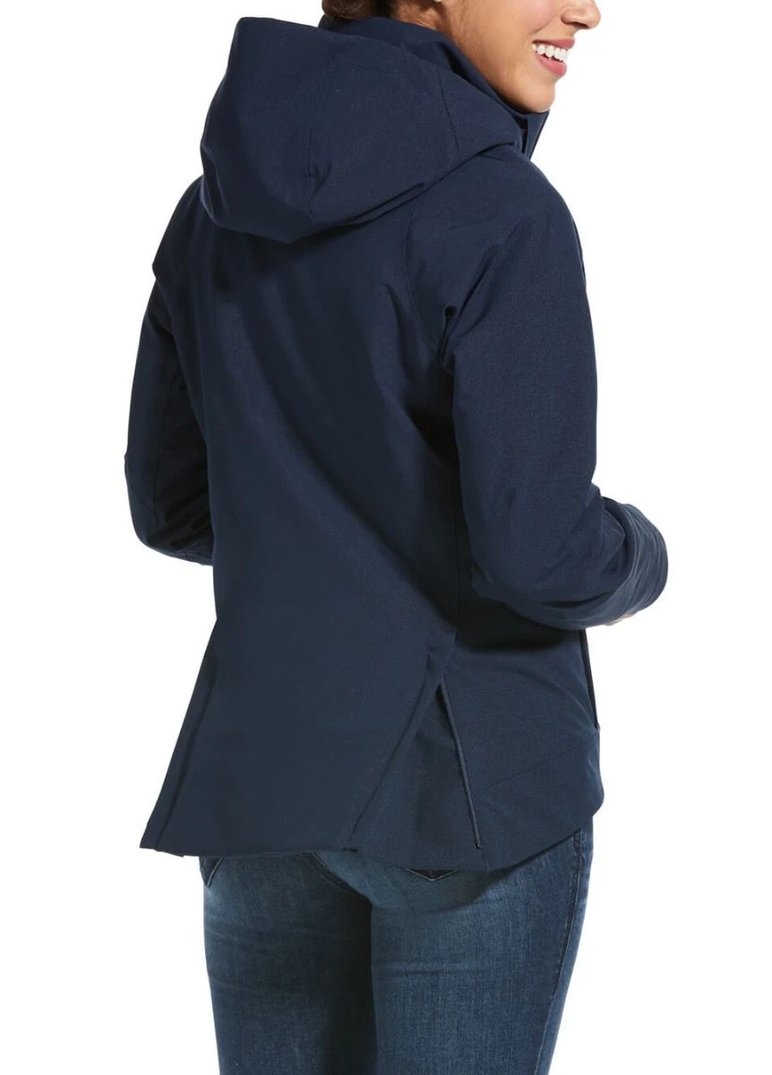 Ariat Womens Veracity Waterproof Insulated Jacket - Navy 4 Ariat Womens Veracity Waterproof Insulated Jacket - Navy - Image 2