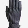 Roeckl Wago Winter Suprema Gloves - Black -Equestrian Sale Store wagosupremablkrdy