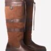 Dubarry Womens Galway Boots WIDE FIT - Walnut -Equestrian Sale Store walnutgalway 1