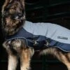 Rambo Reflective Dog Rug - Navy/Silver -Equestrian Sale Store waterprooframborug