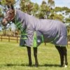 Weatherbeeta ComFITec Essential Combo Neck Medium - Grey/Lime 2 Weatherbeeta ComFITec Essential Combo Neck Medium - Grey/Lime -Equestrian Sale Store wbcombomediumgreylinerdy