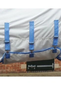 Weatherbeeta Sweet Itch Shield Combo Neck - White/Blue -Equestrian Sale Store wbshieldcombowhiteblue4rdy