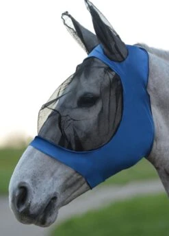 Weatherbeeta Stretch Eye Saver With Ears - Royal/Black