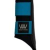 Woof Wear Club Brushing Boots - Black/Ocean 1 Woof Wear Club Brushing Boots - Black/Ocean -Equestrian Sale Store woof brush boot ocean 1rdy