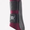 Woof Wear Club Brushing Boots - Burgundy -Equestrian Sale Store woofclubburgrdy