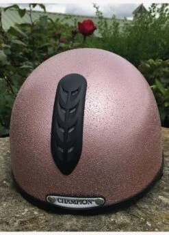 Champion X-Air Sport Jockey Skull - Rose Gold -Equestrian Sale Store x airsport1