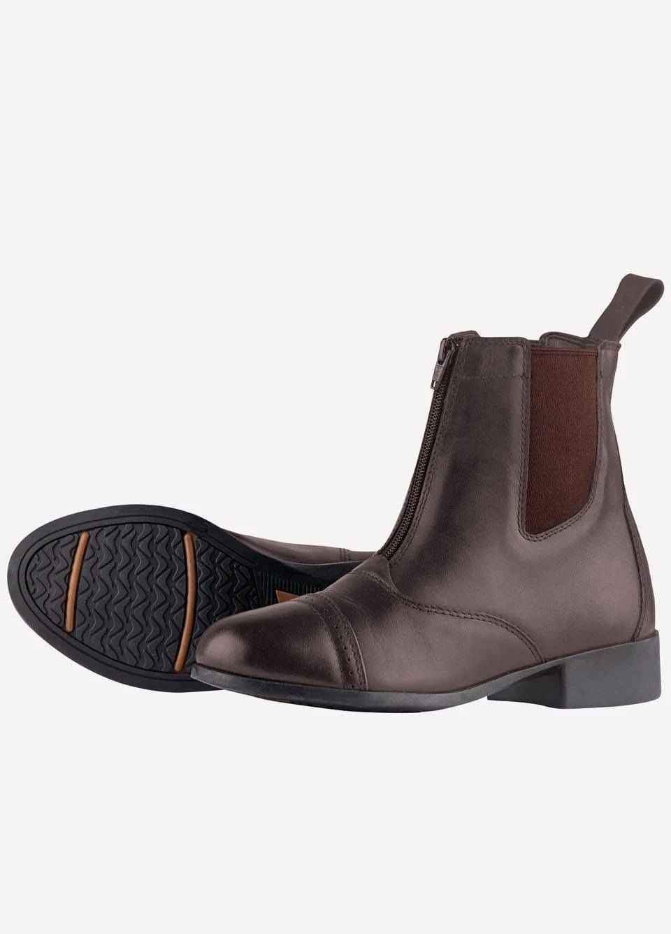 Dublin Elevation Zip Jodhpur Boots II - Brown 3 Dublin Elevation Zip Jodhpur Boots II - Brown